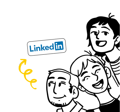 Sign in with LinkedIn illustration